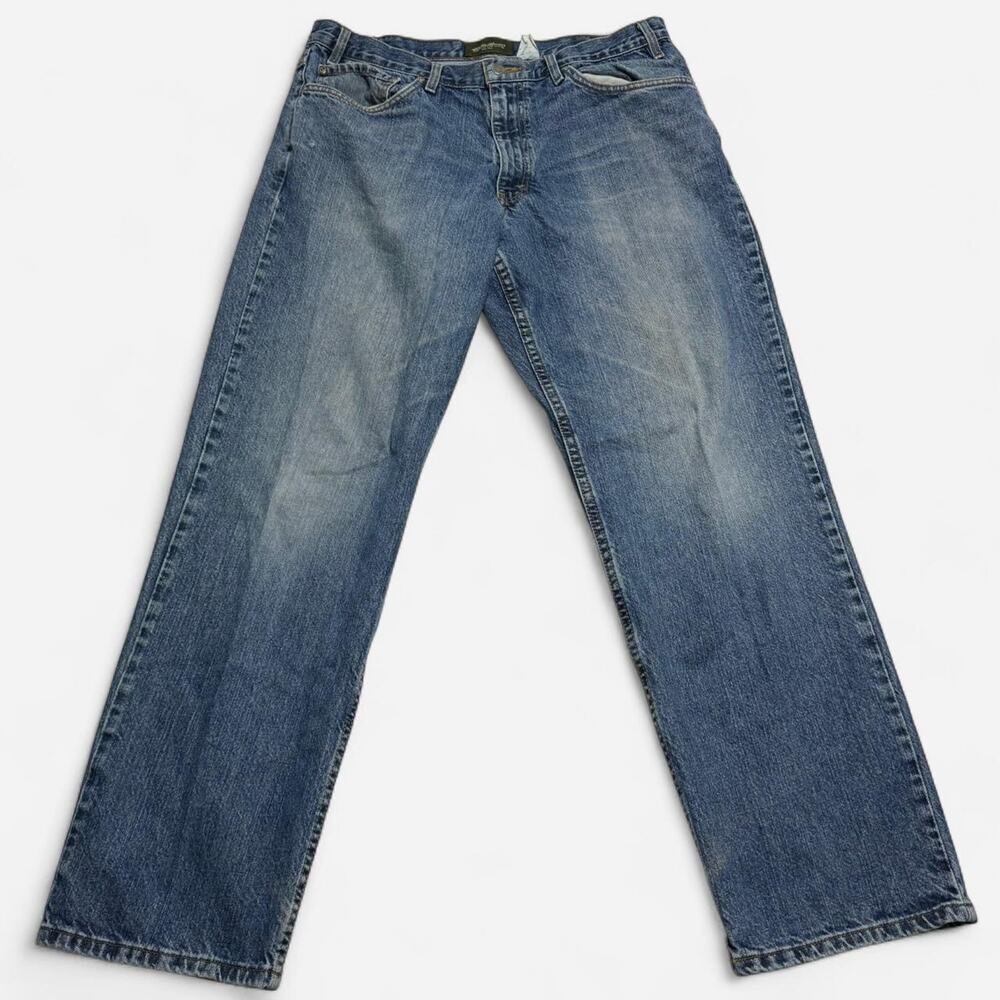 Eddie Bauer Classic Fit Jeans 36x32 Blue Straight Leg Denim